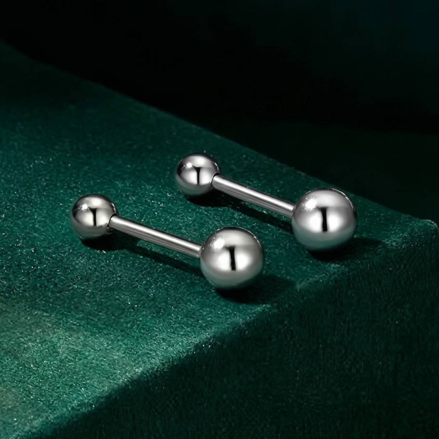 Balla Ball Back Earrings