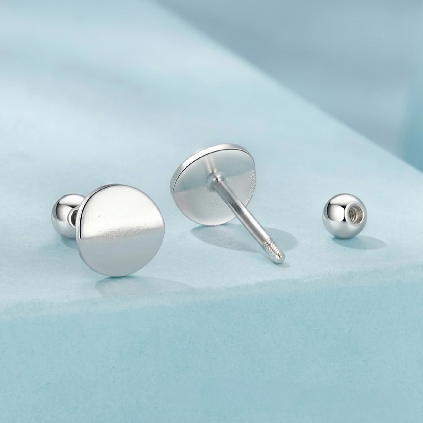 Orba Ball Back Earrings